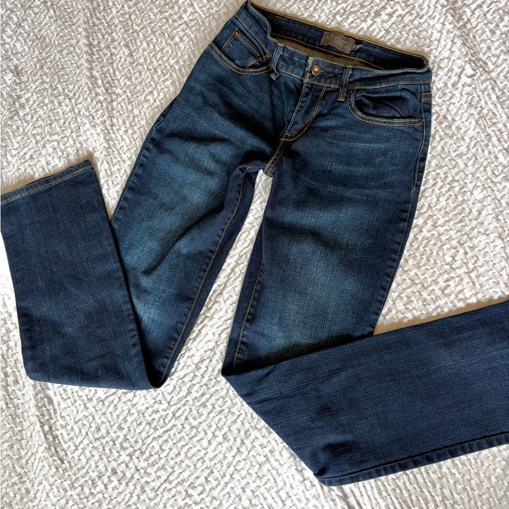 Levi’s Dark Wash Straight Leg Jeans 90s Model Off Duty Classic Denim